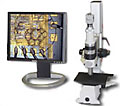 YSC PowerScope U4200 30X to 4200X Digital Video Inspection Microscope and Measurement with optional SXGA or UXGA megapixel cameras.